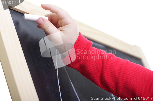 Image of Drawing on blackboard