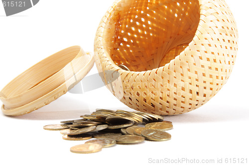 Image of Scattered coins