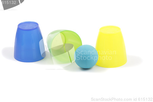 Image of Thimbles game