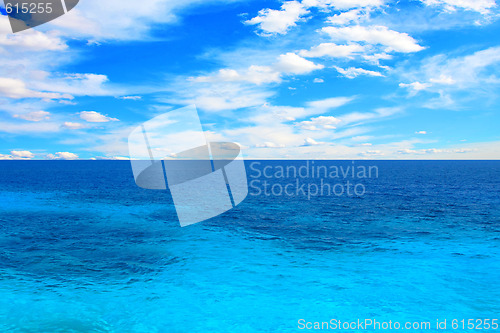 Image of blue sea