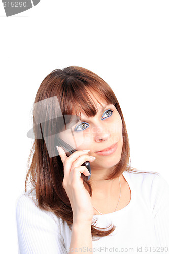 Image of Woman on the phone