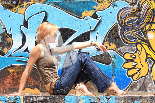 Image of beauty young woman