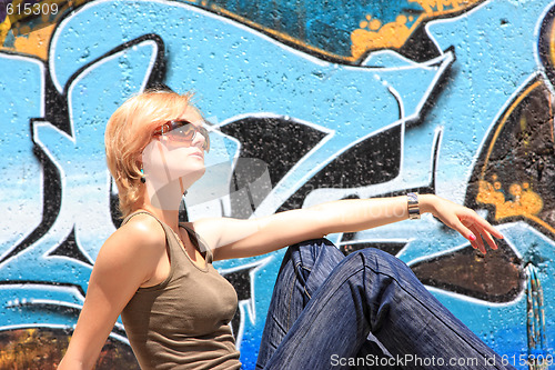 Image of beauty young woman