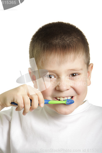 Image of Teeth brushing with smile