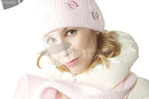 Image of Woman in winter