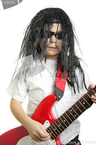 Image of Rock guitarist