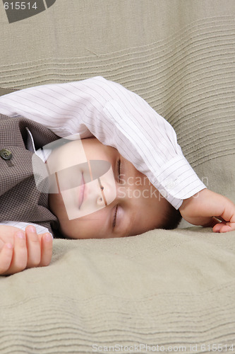 Image of Sleeping little boy