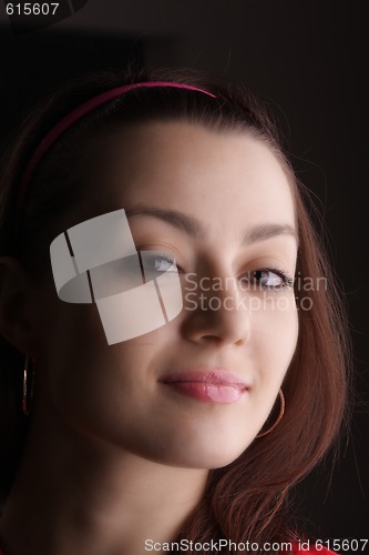 Image of Portrait of young woman