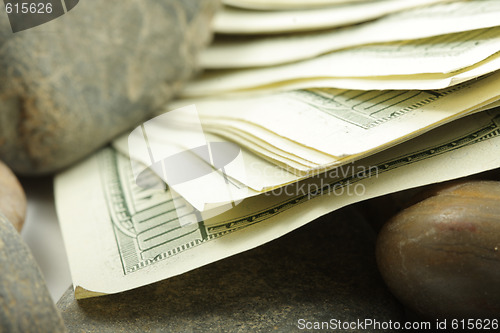 Image of Money under stones