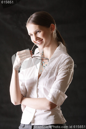 Image of Pretty smiling girl