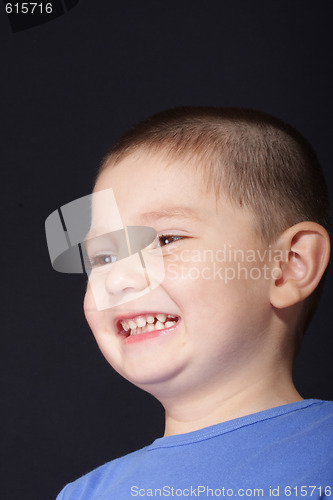 Image of Widely smiling boy