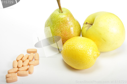 Image of Fruits or pills