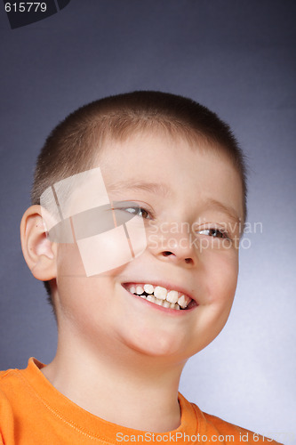 Image of Toothy smile