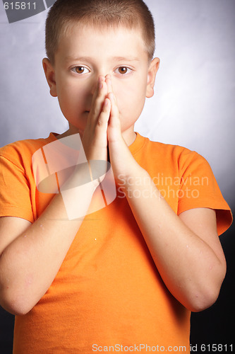 Image of Boy in thoughts