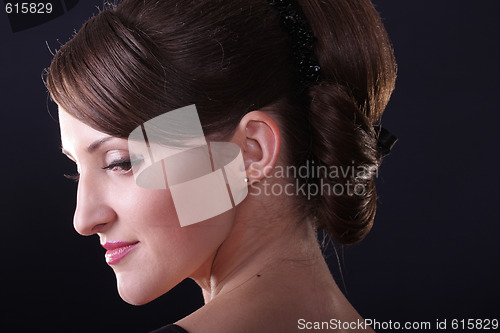 Image of Pretty girl head