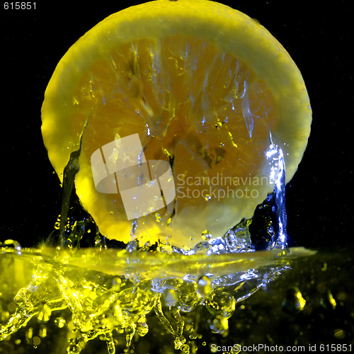 Image of Lemon and water