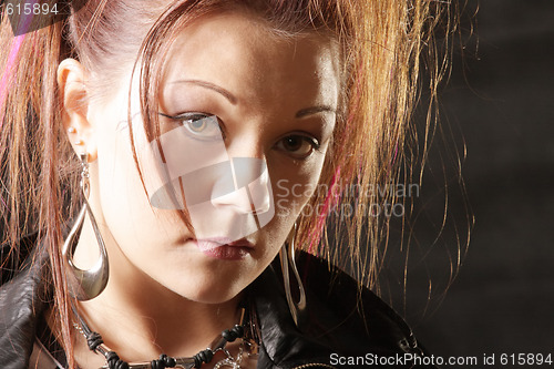 Image of Punk girl face