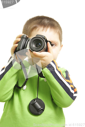 Image of Looking through viewfinder