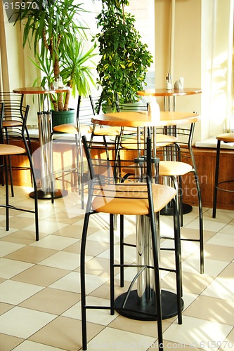 Image of Cafe in sunlight