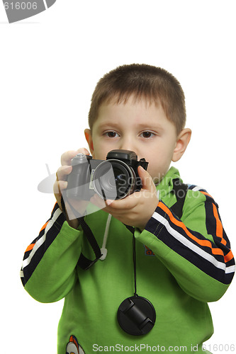 Image of Little photographer