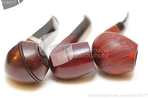 Image of Three tobacco pipes