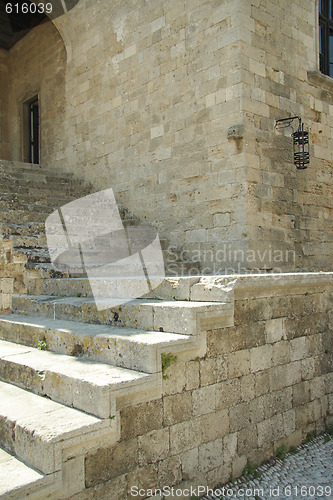 Image of Ancient staircase in Rhodes