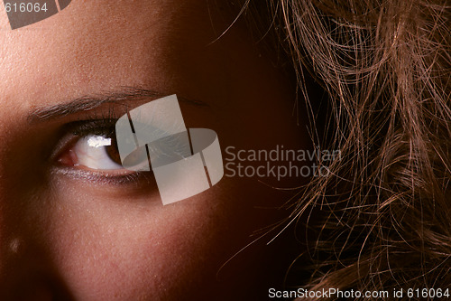 Image of Womans eye