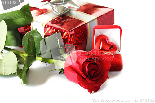 Image of Rose and gifts