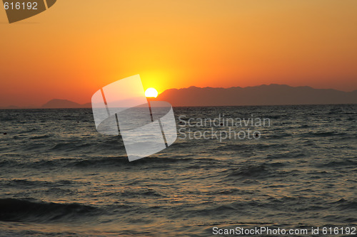 Image of Orange sky