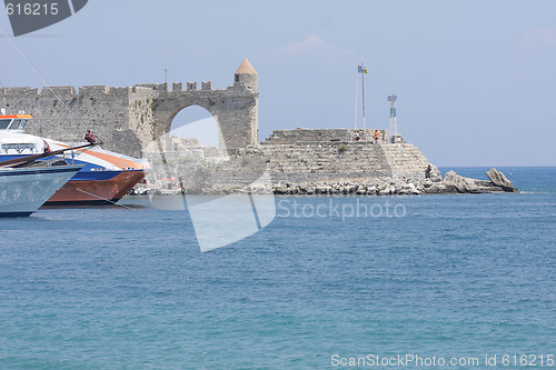 Image of Pier in Rhodes