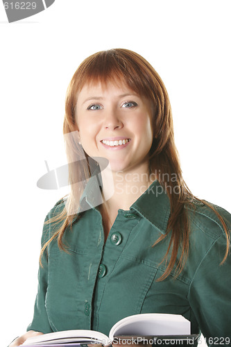 Image of Smiling reader
