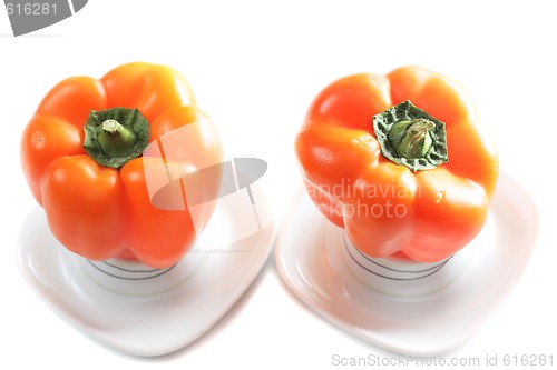 Image of Peppers instead eggs