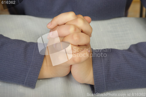 Image of Folded hands