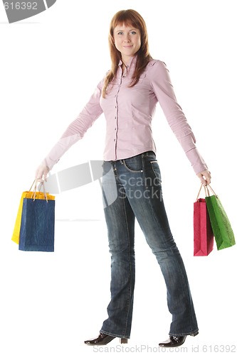 Image of Shopper in pink