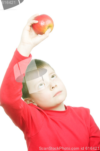Image of Looking at apple