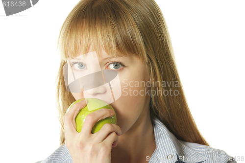 Image of Tasty green apple