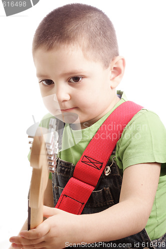 Image of Little guitarist