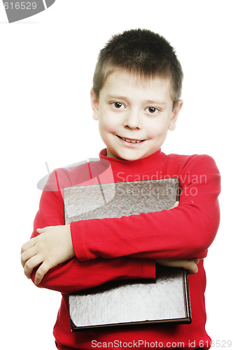 Image of Boy with book