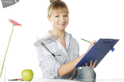 Image of Happy artist