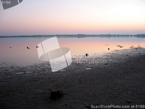 Image of Beautiful morning. Larnaca. Cyprus