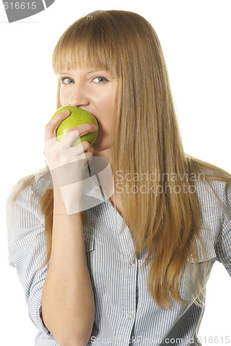 Image of Tasty apple and blonde