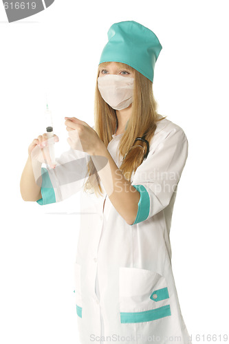 Image of Doctor with syringe