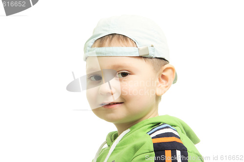 Image of Boy in blue cap