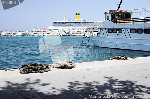 Image of Mooring line