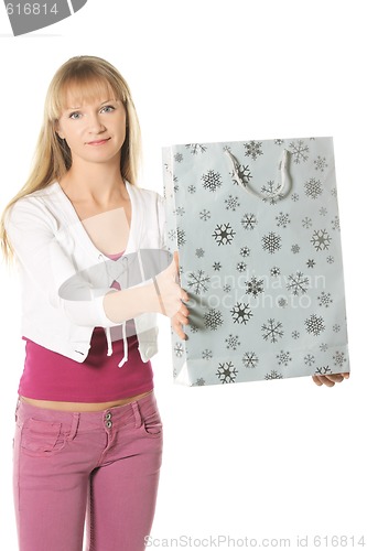 Image of Passing shopping bag