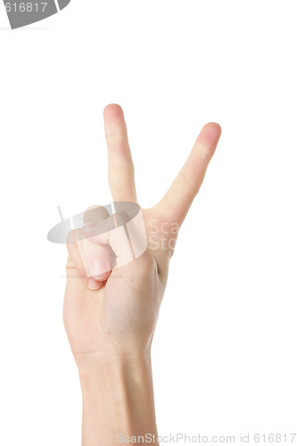 Image of Victory gesture