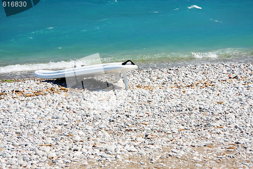 Image of White windsurf