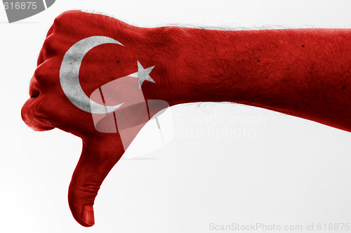 Image of thumb down turkey