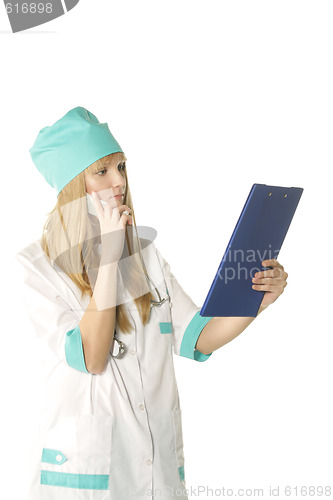 Image of Doctor calling