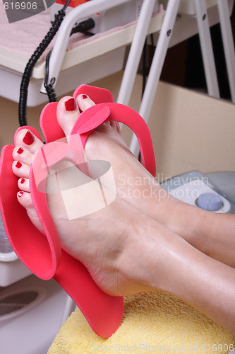 Image of Just pedicured